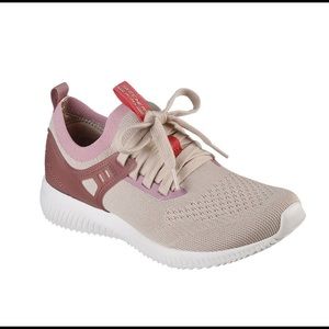 Women's Skechers Bobs Squad Sparks Nude Tennis Shoes | size 8 | NWOT